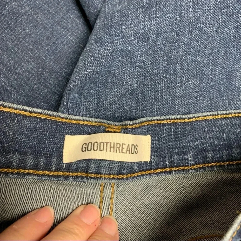 Mens Goodthreads brand jeans size 36x29 dark wash skinny